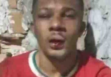 Assaltante é espancado por populares e logo depois é executado a tiros por Traficantes na Bahia