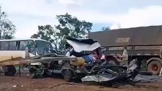 Tragédia na MGC-452: acidente violento deixa cinco mortos, incluindo duas crianças