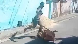 Mulher é punida pelo marido após atacar mãe com criança no colo no Rio de Janeiro