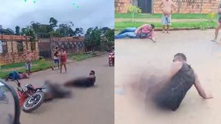 Acidente entre carro de aplicativo e motocicleta deixa vítima gravemente ferida em Altamira