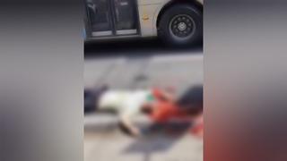 Idoso morre atropelado por ônibus rodoviário na Avenida Barão de Tatuí