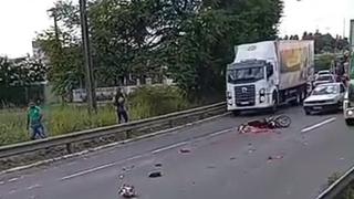Motociclista tem corpo dilacerado em grave acidente na BR-101, em João Pessoa