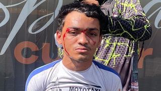 Ladrão vestindo camisa de mototaxista tenta roubar no Pará e acaba pedindo “socorro” após surra coletiva