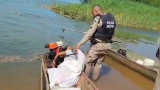 Mulher morre após ter cabelo preso em motor de barco em Ibotirama -BA