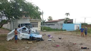 Colisão entre ambulância e caminhão deixa quatro mortos em Itapipoca -CE