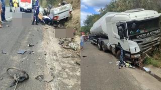 Casal morre em trágico acidente na BR-343, em Angical