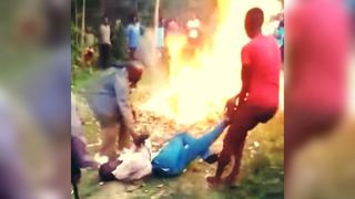 Suspeitos são presos após homem ser espancado e queimado vivo no Quênia por suspeita de roubo de frango