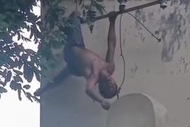 Homem leva descarga elétrica ao tentar furtar fiação de escola em Belém