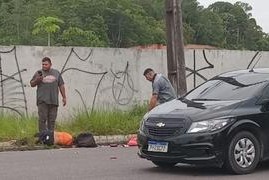 MANHÃ TERMINA EM MORTE APÓS CARRETA ESMAGAR MOTOCICLISTA NA ZONA NORTE DE MANAUS